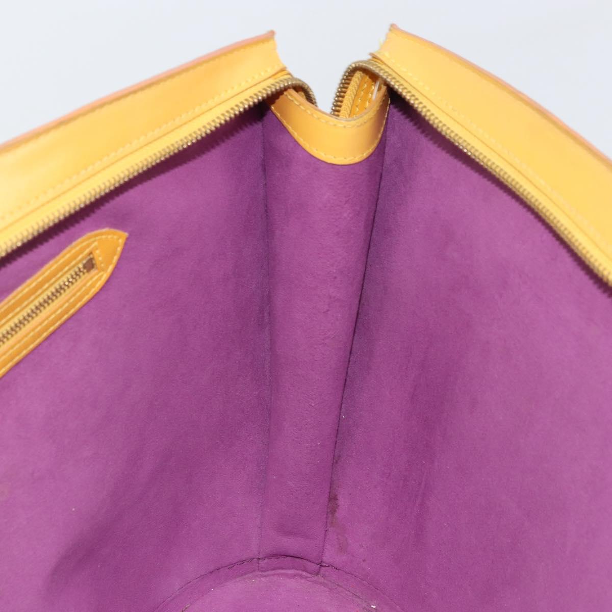 LOUIS VUITTON Epi Saint Jacques Shopping Shoulder Bag Yellow M52269 Auth 168985
