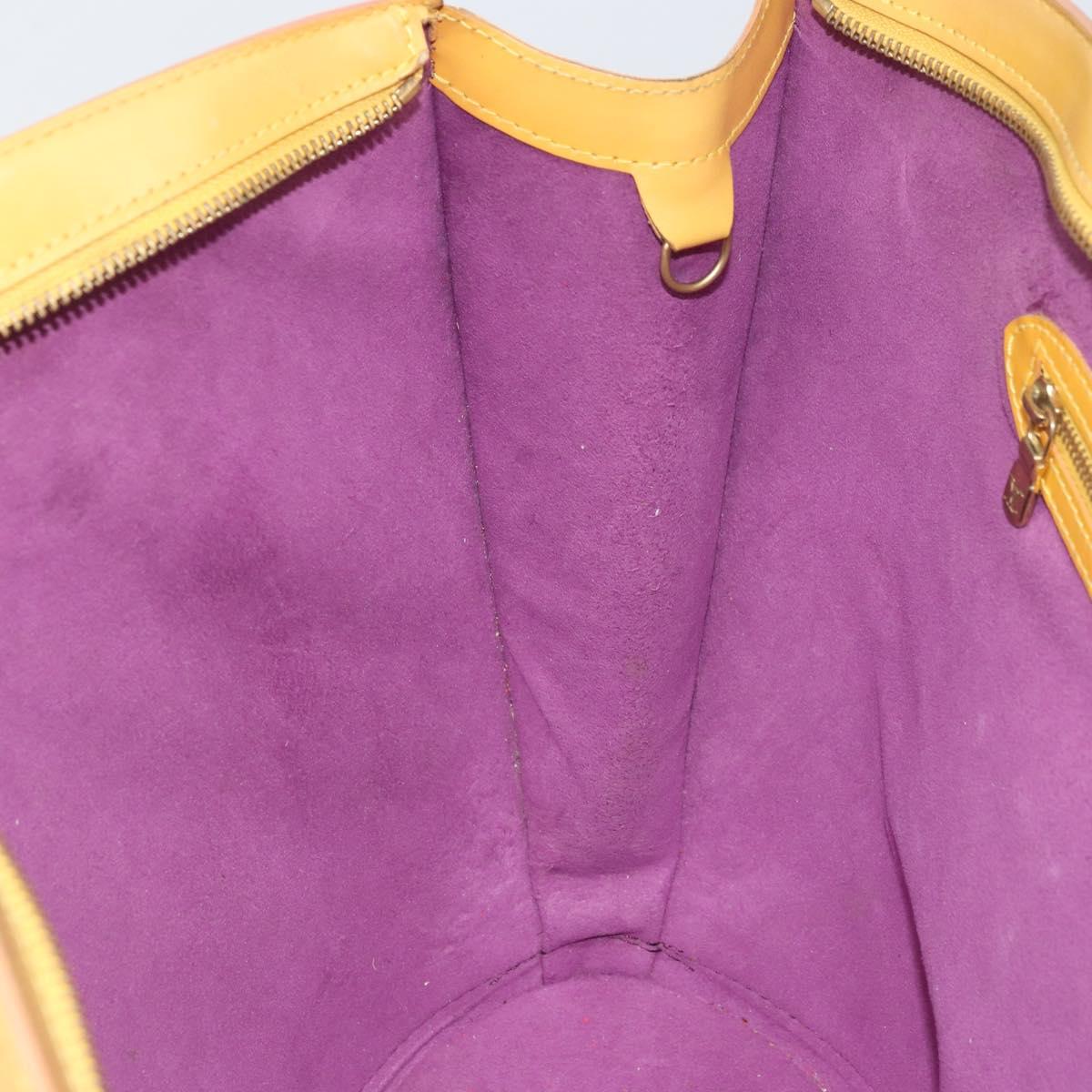 LOUIS VUITTON Epi Saint Jacques Shopping Shoulder Bag Yellow M52269 Auth 168985
