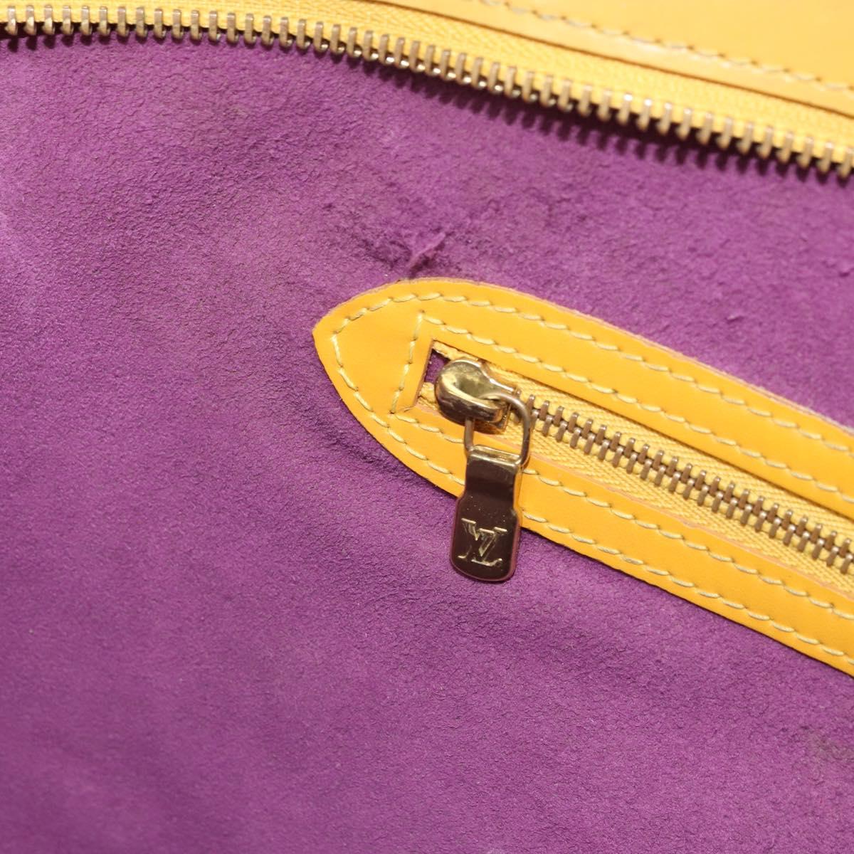 LOUIS VUITTON Epi Saint Jacques Shopping Shoulder Bag Yellow M52269 Auth 168985