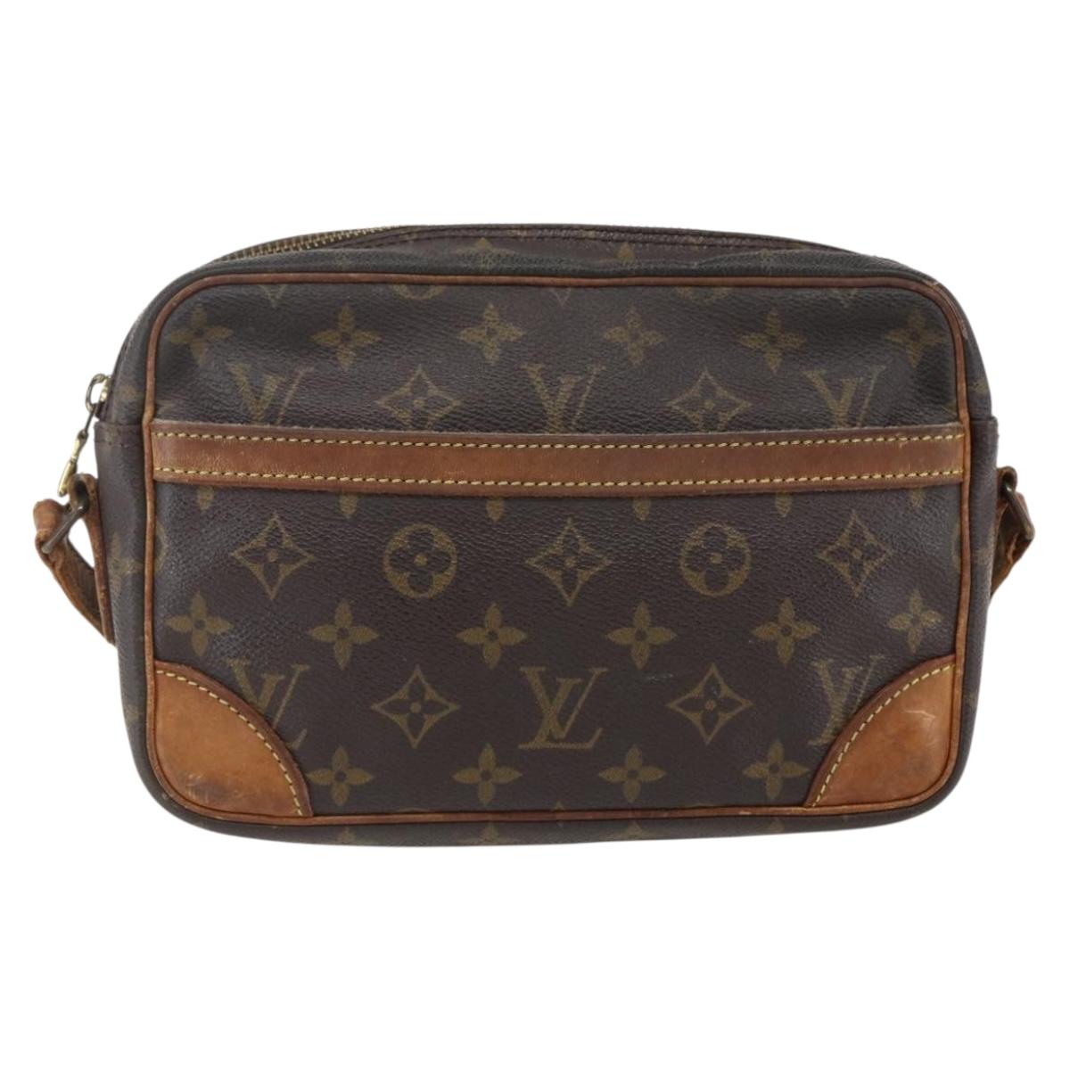 LOUIS VUITTON Monogram Trocadero 23 Shoulder Bag M51276 LV Auth 168990