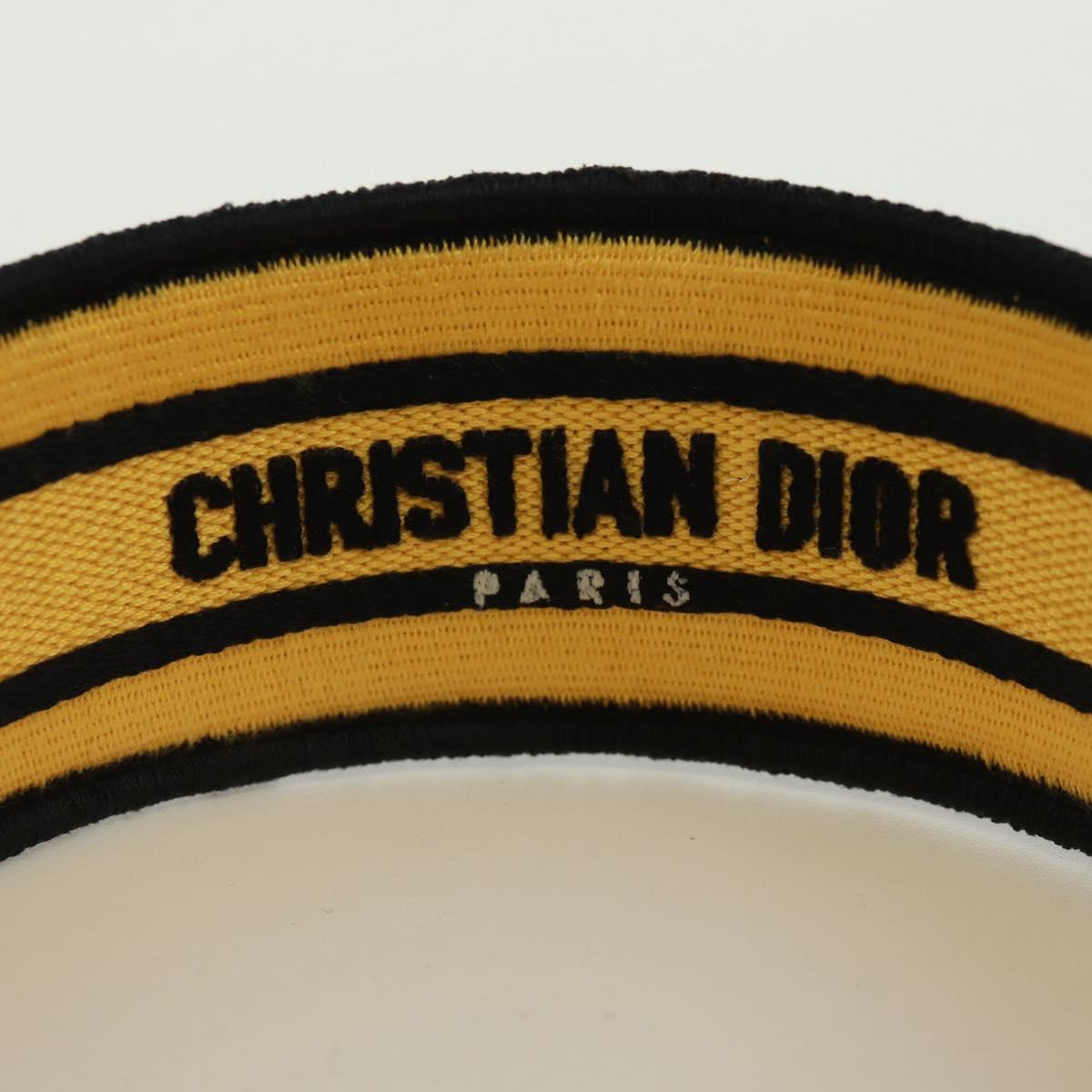 Christian Dior Katyusha Cotton Yellow Auth 168998M