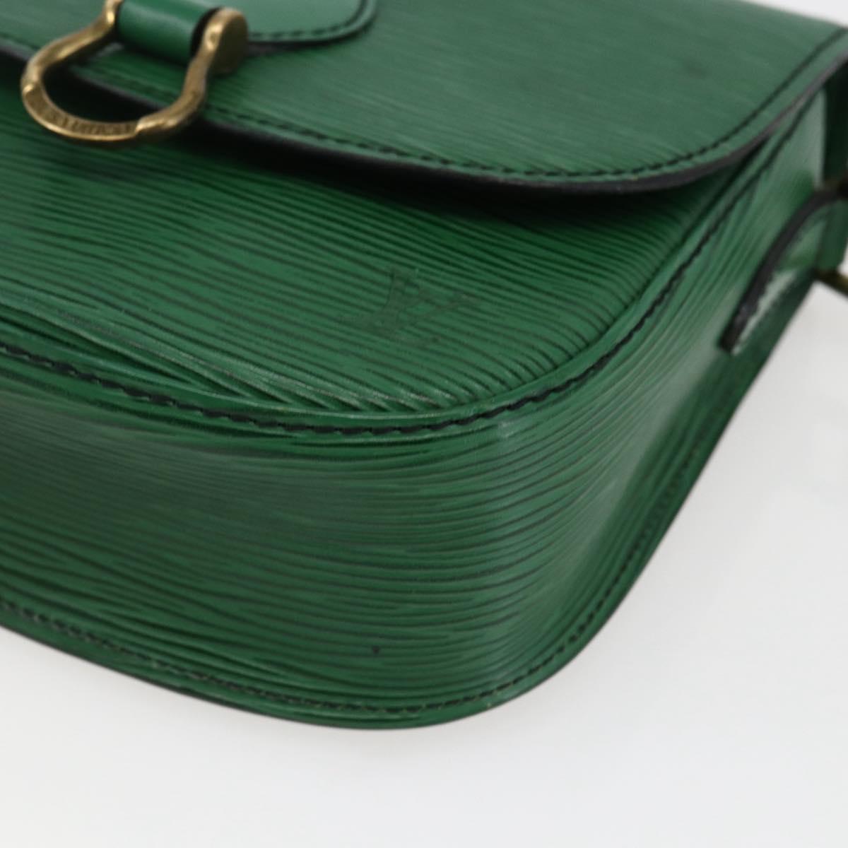 LOUIS VUITTON Epi Saint Cloud PM Shoulder Bag Green M52214 LV Auth 169021