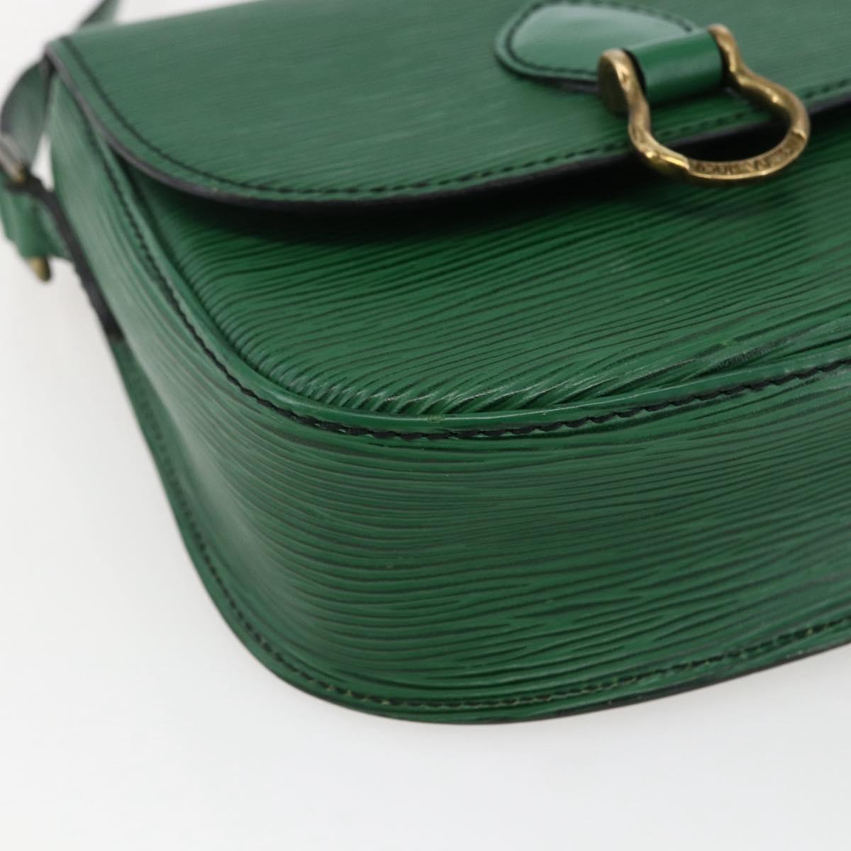 LOUIS VUITTON Epi Saint Cloud PM Shoulder Bag Green M52214 LV Auth 169021