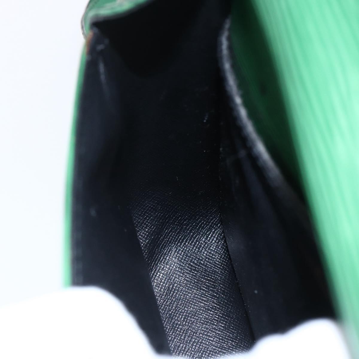 LOUIS VUITTON Epi Saint Cloud PM Shoulder Bag Green M52214 LV Auth 169021