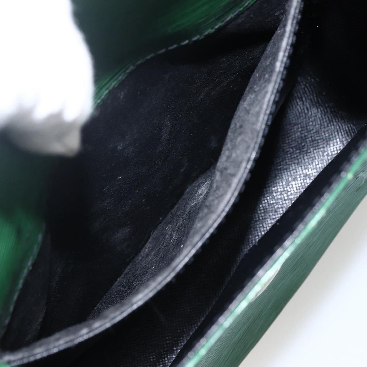 LOUIS VUITTON Epi Saint Cloud PM Shoulder Bag Green M52214 LV Auth 169021