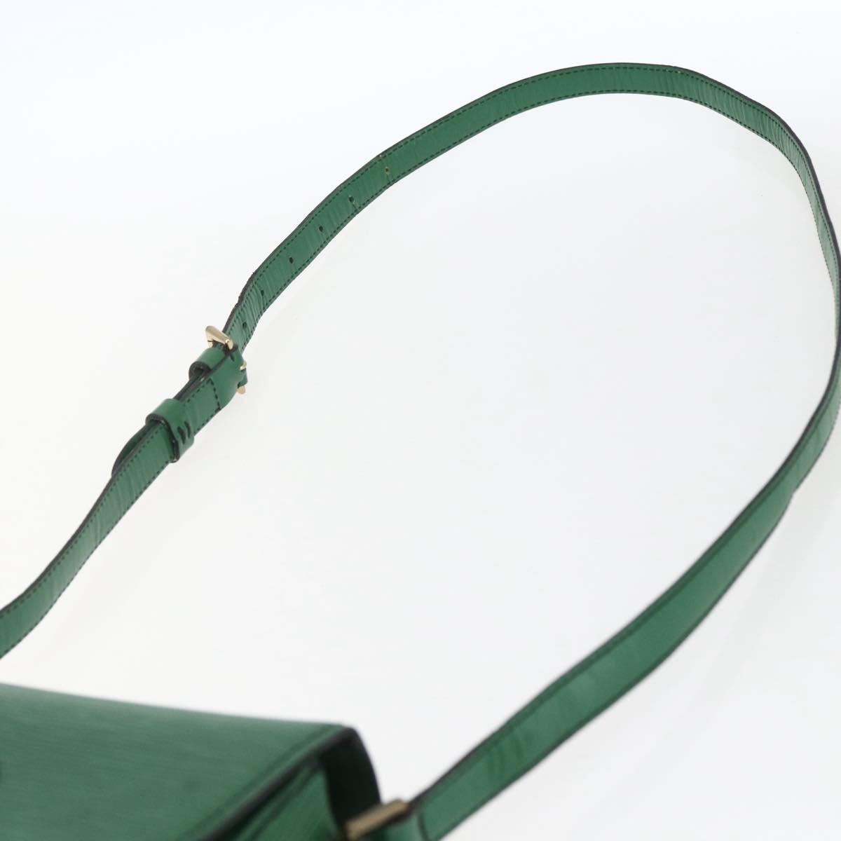 LOUIS VUITTON Epi Saint Cloud PM Shoulder Bag Green M52214 LV Auth 169021