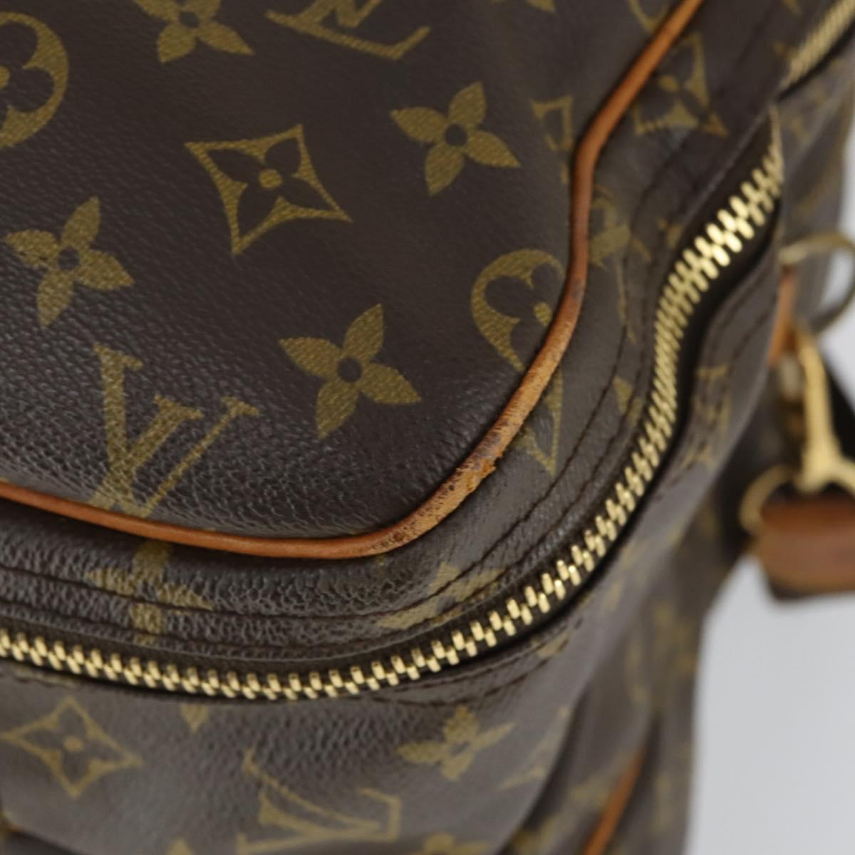 LOUIS VUITTON Monogram Alize 3 Posh Boston Bag M41391 LV Auth 169028