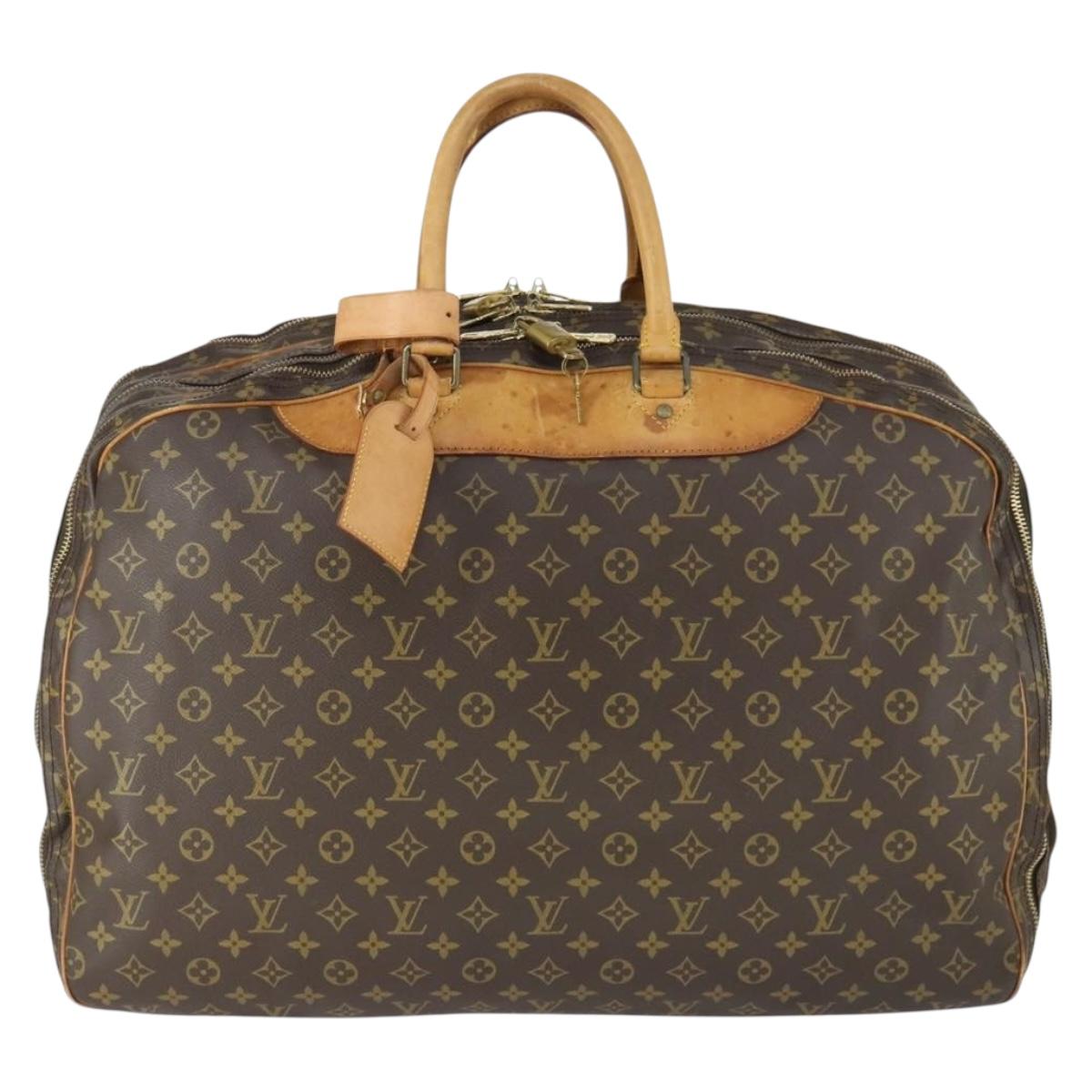 LOUIS VUITTON Monogram Alize 3 Posh Boston Bag M41391 LV Auth 169028