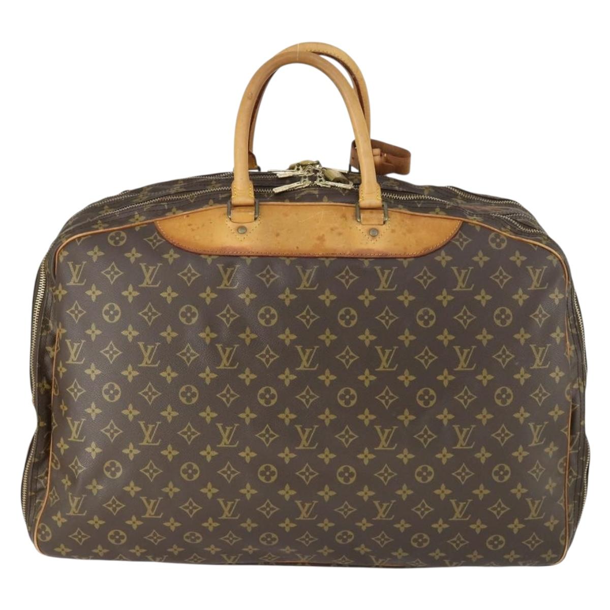 LOUIS VUITTON Monogram Alize 3 Posh Boston Bag M41391 LV Auth 169028