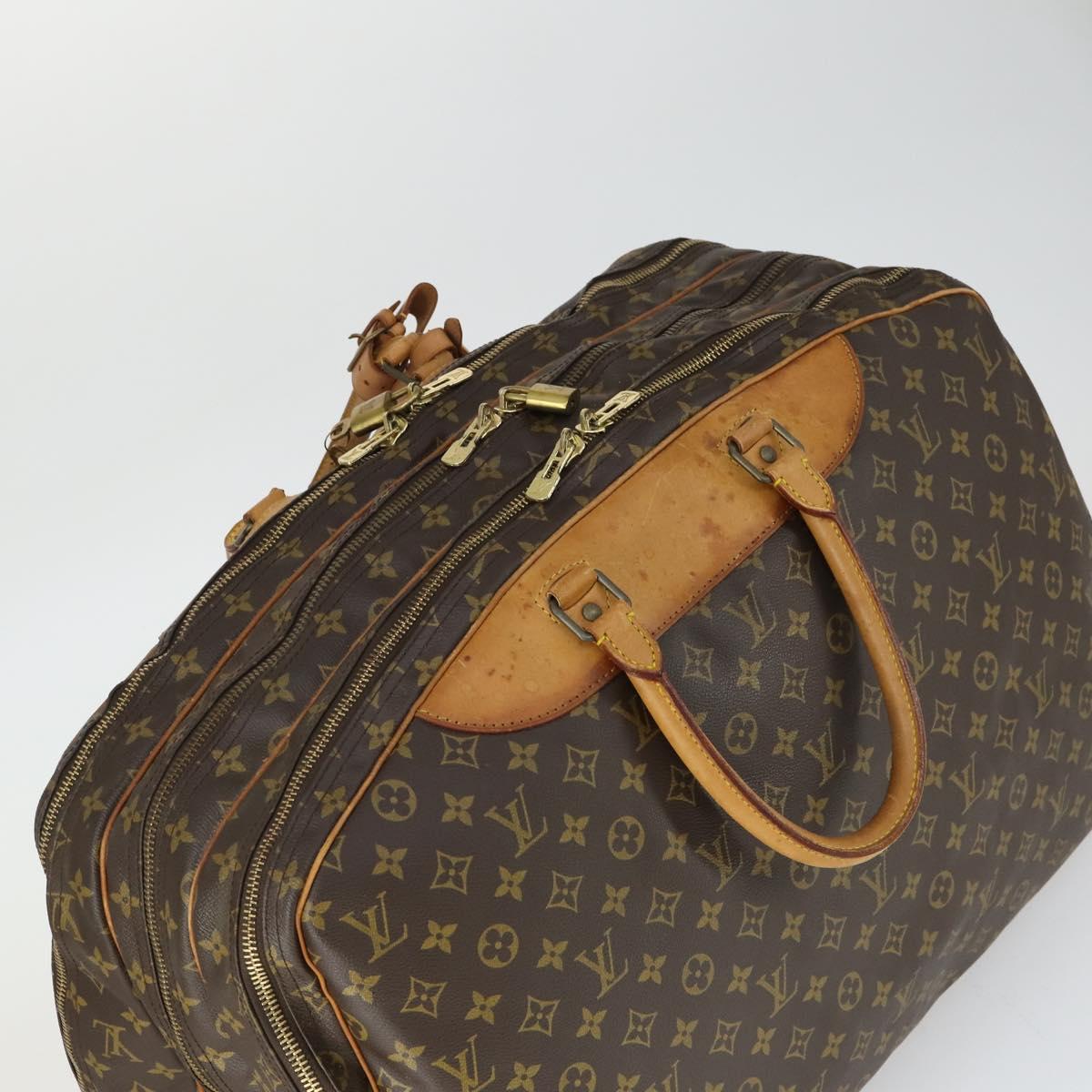 LOUIS VUITTON Monogram Alize 3 Posh Boston Bag M41391 LV Auth 169028