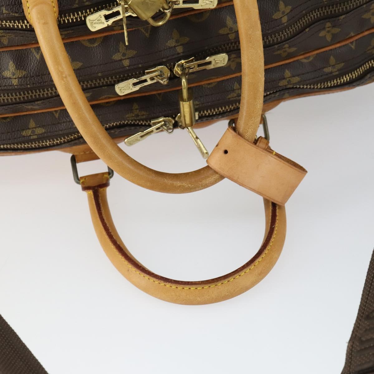 LOUIS VUITTON Monogram Alize 3 Posh Boston Bag M41391 LV Auth 169028