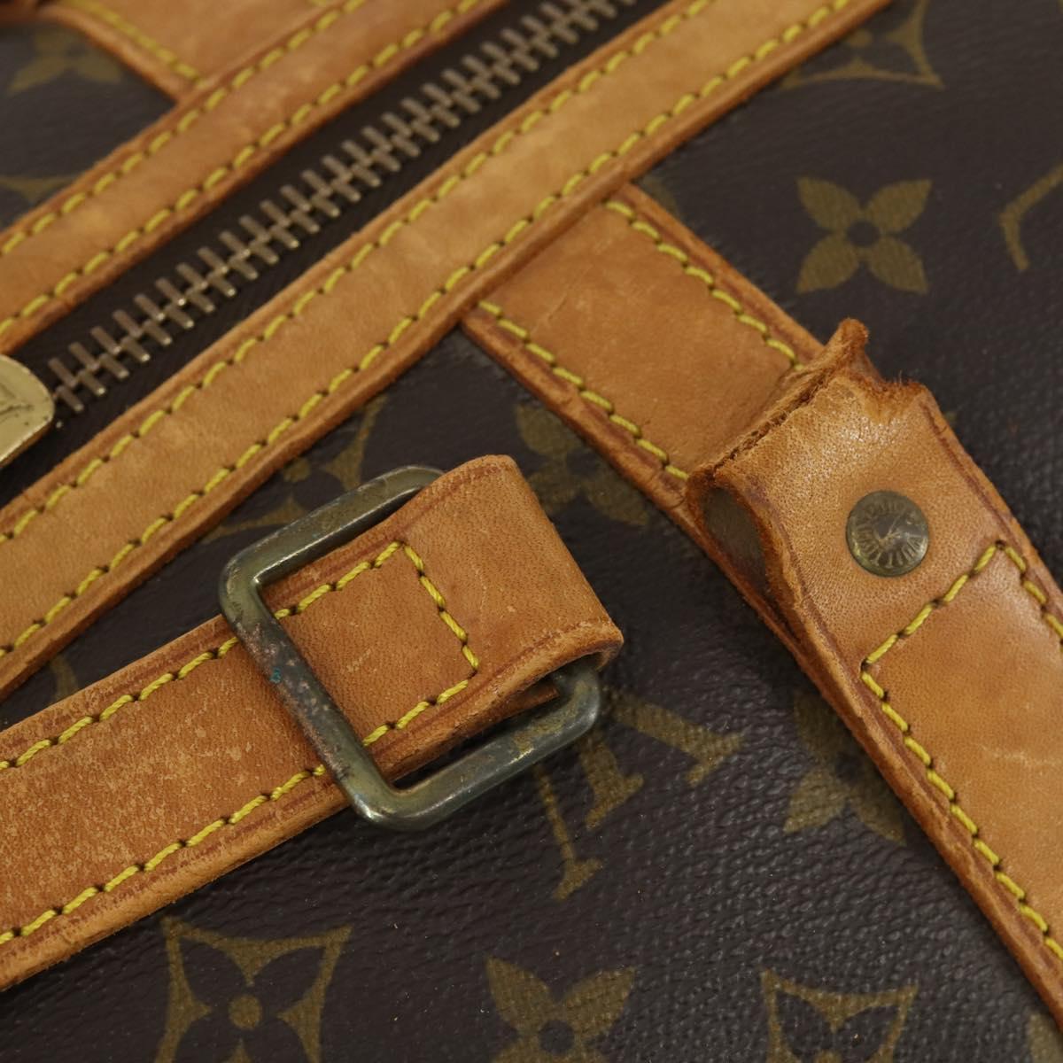 LOUIS VUITTON Monogram Sac Souple 45 Boston Bag M41624 LV Auth 169031