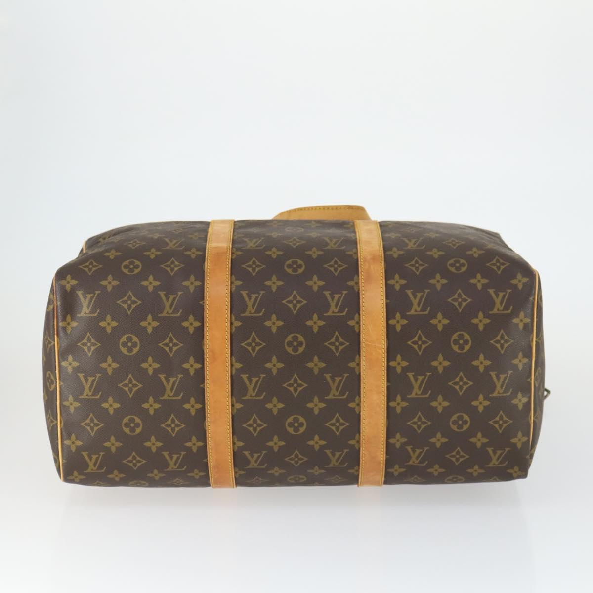 LOUIS VUITTON Monogram Sac Souple 45 Boston Bag M41624 LV Auth 169031