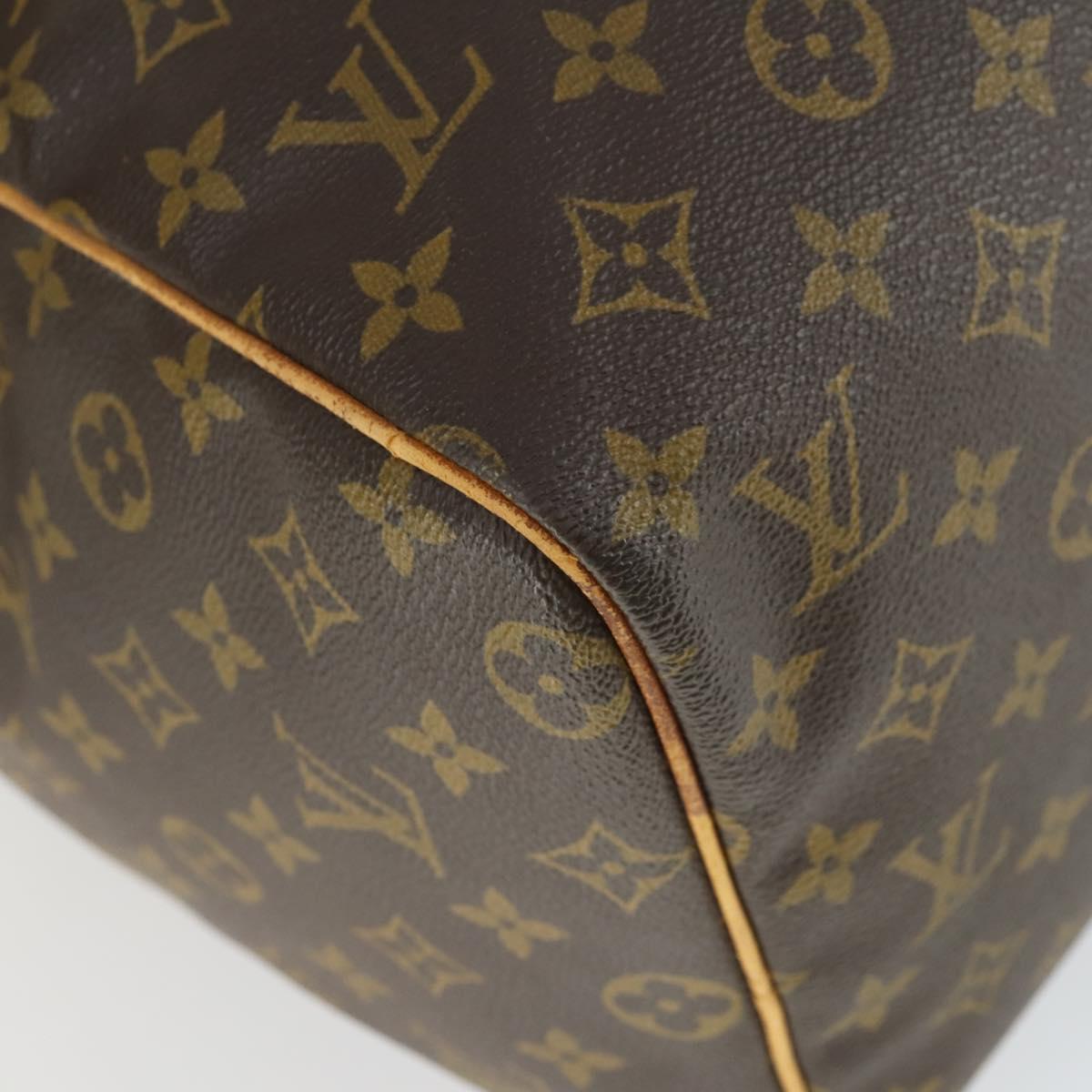 LOUIS VUITTON Monogram Sac Souple 45 Boston Bag M41624 LV Auth 169031