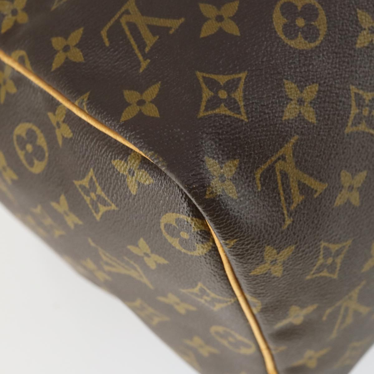 LOUIS VUITTON Monogram Sac Souple 45 Boston Bag M41624 LV Auth 169031