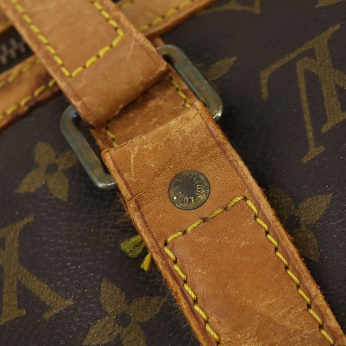 LOUIS VUITTON Monogram Sac Souple 45 Boston Bag M41624 LV Auth 169031
