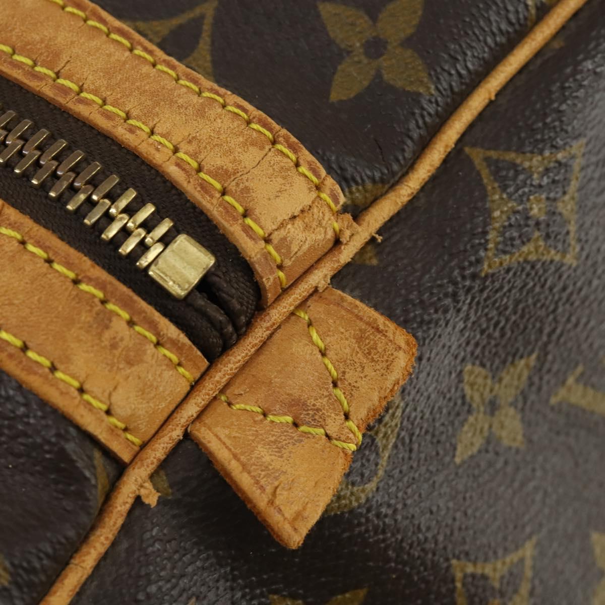 LOUIS VUITTON Monogram Sac Souple 45 Boston Bag M41624 LV Auth 169031