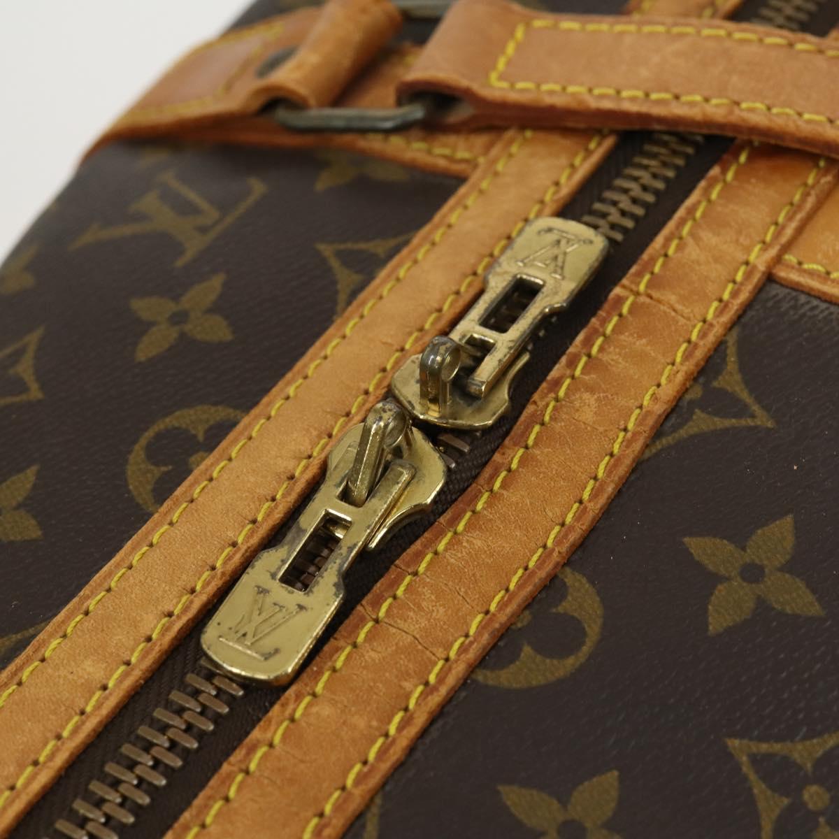 LOUIS VUITTON Monogram Sac Souple 45 Boston Bag M41624 LV Auth 169031