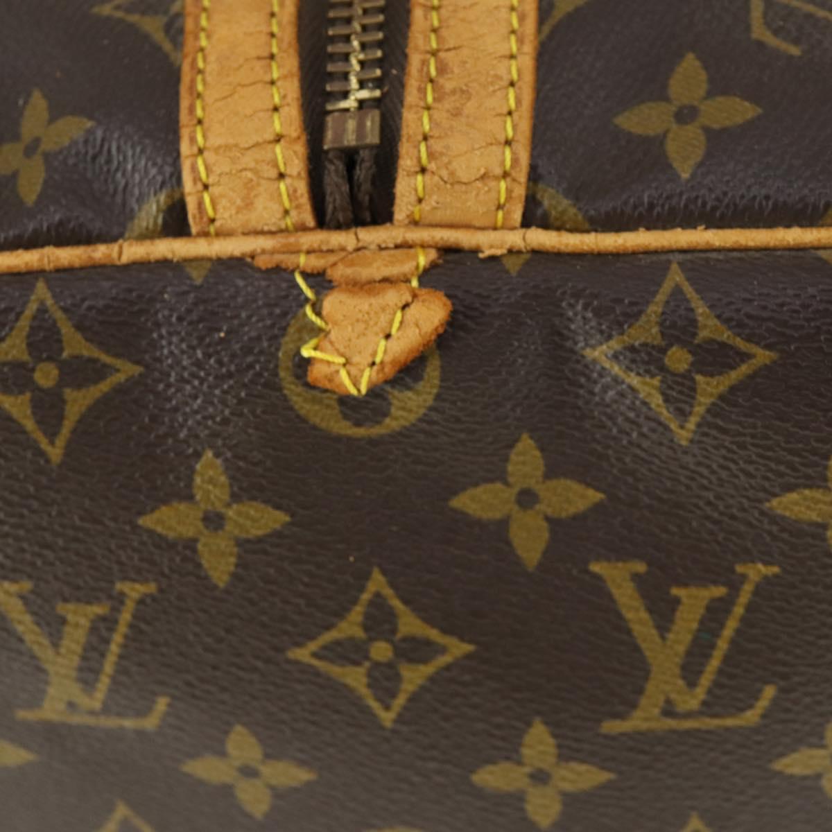 LOUIS VUITTON Monogram Sac Souple 45 Boston Bag M41624 LV Auth 169031
