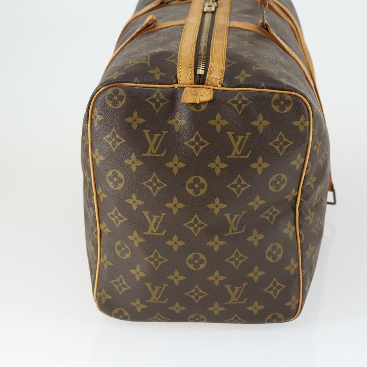 LOUIS VUITTON Monogram Sac Souple 45 Boston Bag M41624 LV Auth 169031