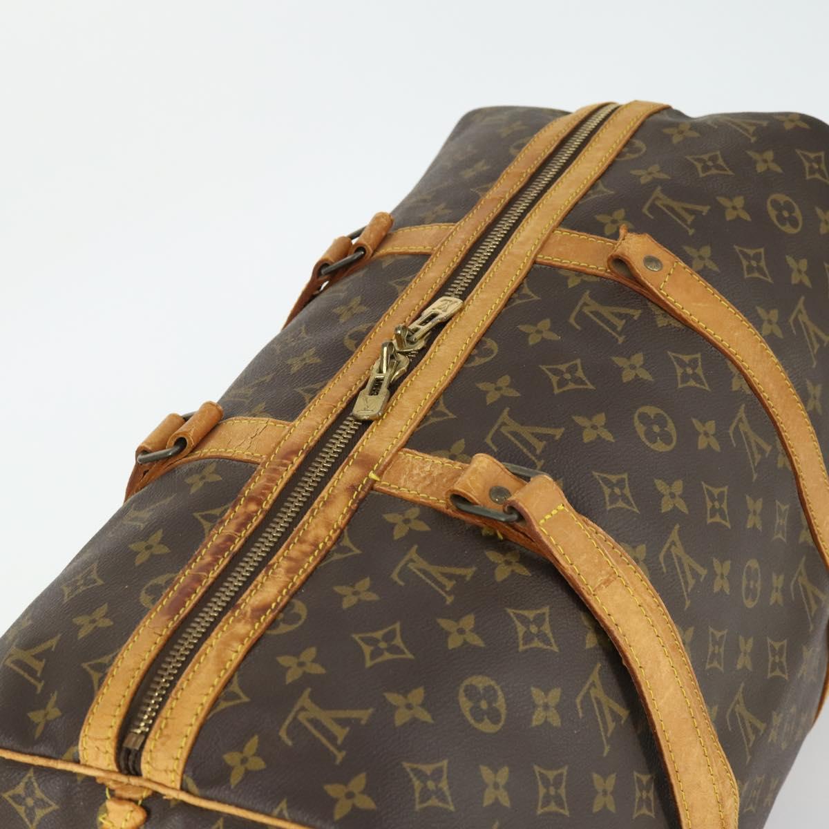 LOUIS VUITTON Monogram Sac Souple 45 Boston Bag M41624 LV Auth 169031