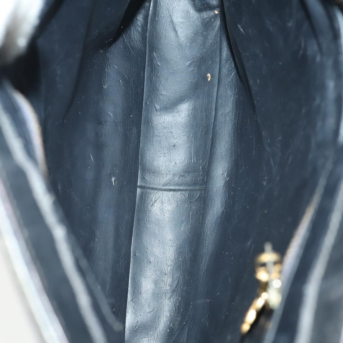 GUCCI GG Supreme Shoulder Bag PVC Navy Auth 169045