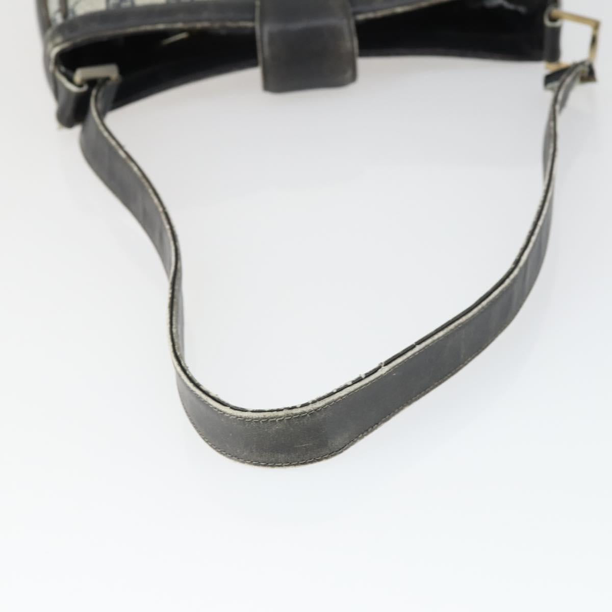 GUCCI GG Supreme Shoulder Bag PVC Navy Auth 169045