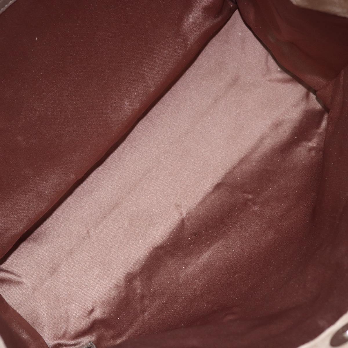 CHANEL Tote Bag Mouton Beige CC Auth 169065