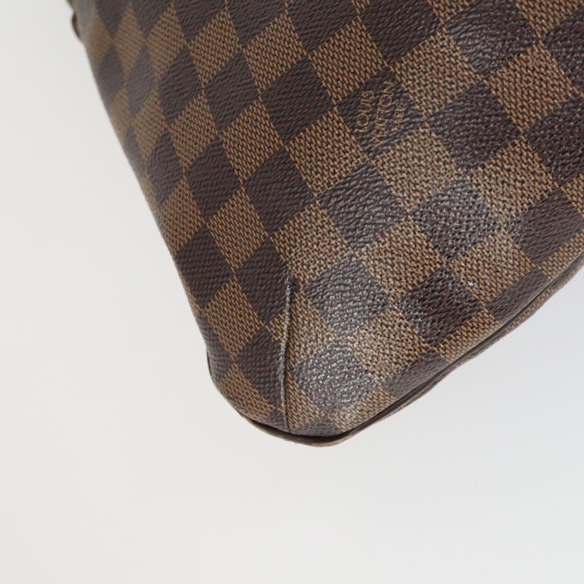 LOUIS VUITTON Damier Ebene Bloomsbury PM Shoulder Bag N42251 LV Auth 169066