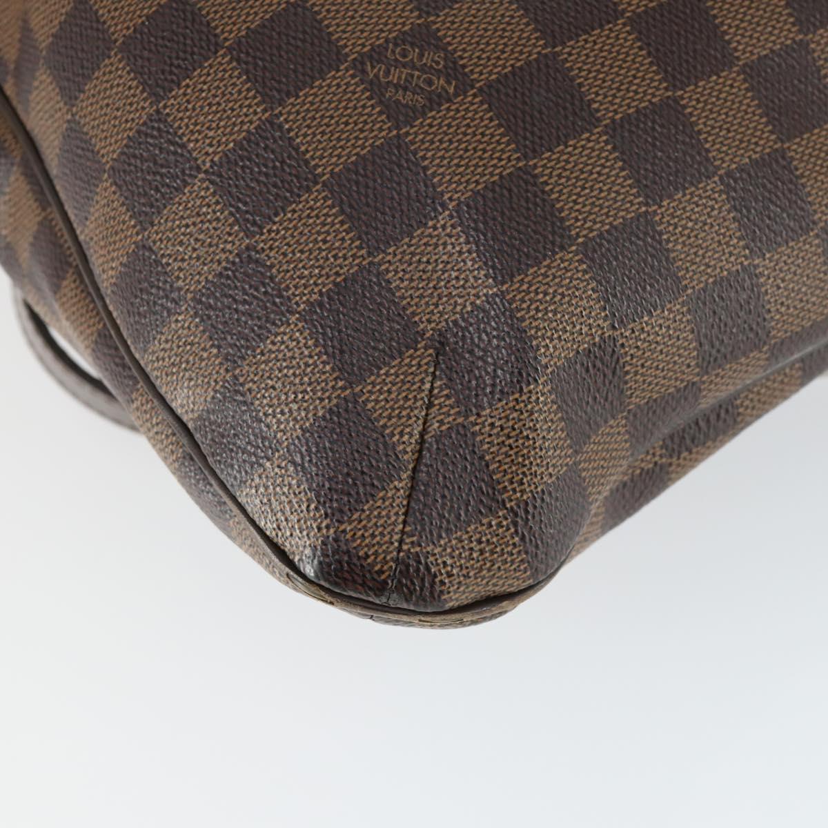 LOUIS VUITTON Damier Ebene Bloomsbury PM Shoulder Bag N42251 LV Auth 169066