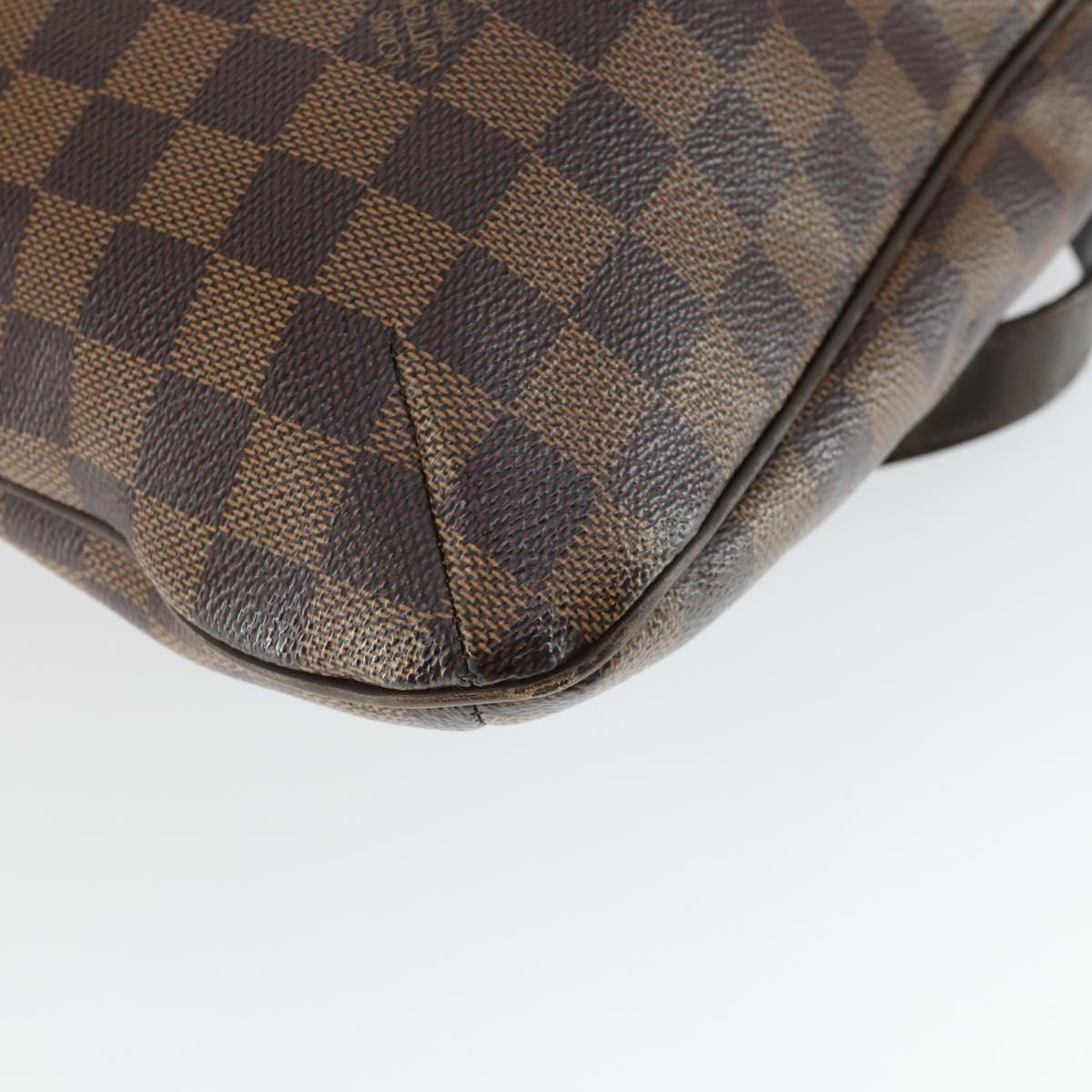 LOUIS VUITTON Damier Ebene Bloomsbury PM Shoulder Bag N42251 LV Auth 169066