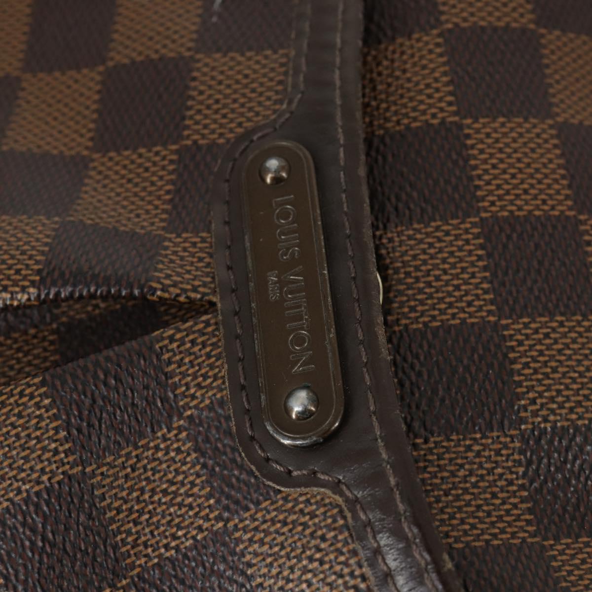LOUIS VUITTON Damier Ebene Bloomsbury PM Shoulder Bag N42251 LV Auth 169066