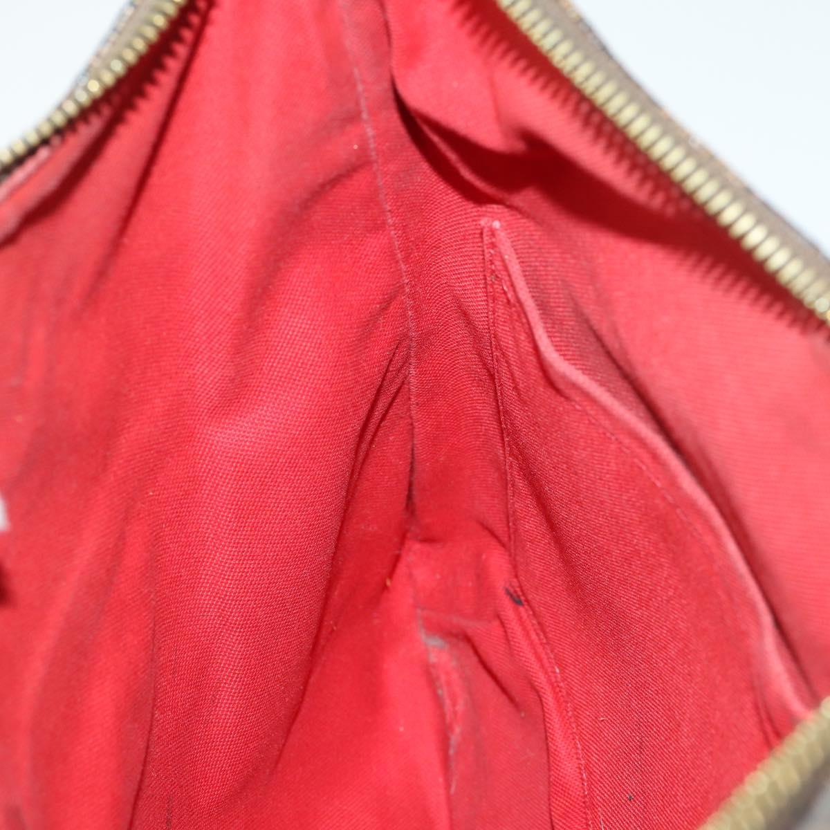 LOUIS VUITTON Damier Ebene Bloomsbury PM Shoulder Bag N42251 LV Auth 169066