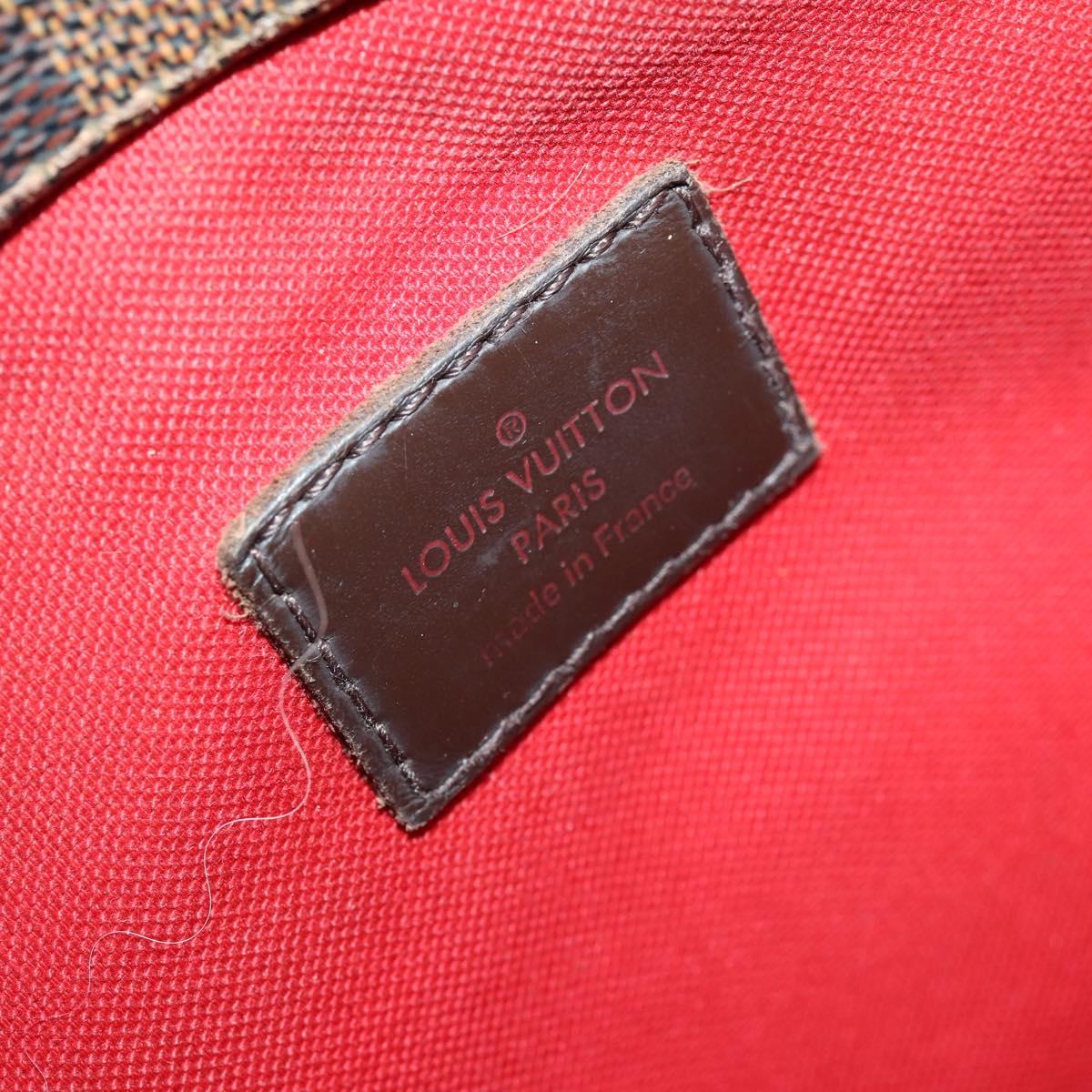 LOUIS VUITTON Damier Ebene Bloomsbury PM Shoulder Bag N42251 LV Auth 169066