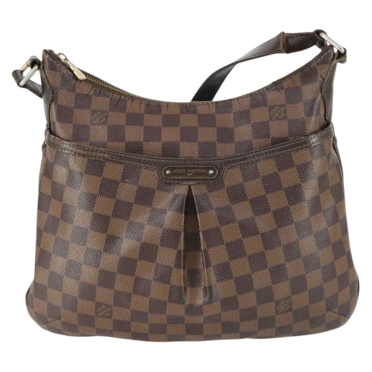LOUIS VUITTON Damier Ebene Bloomsbury PM Shoulder Bag N42251 LV Auth 169066