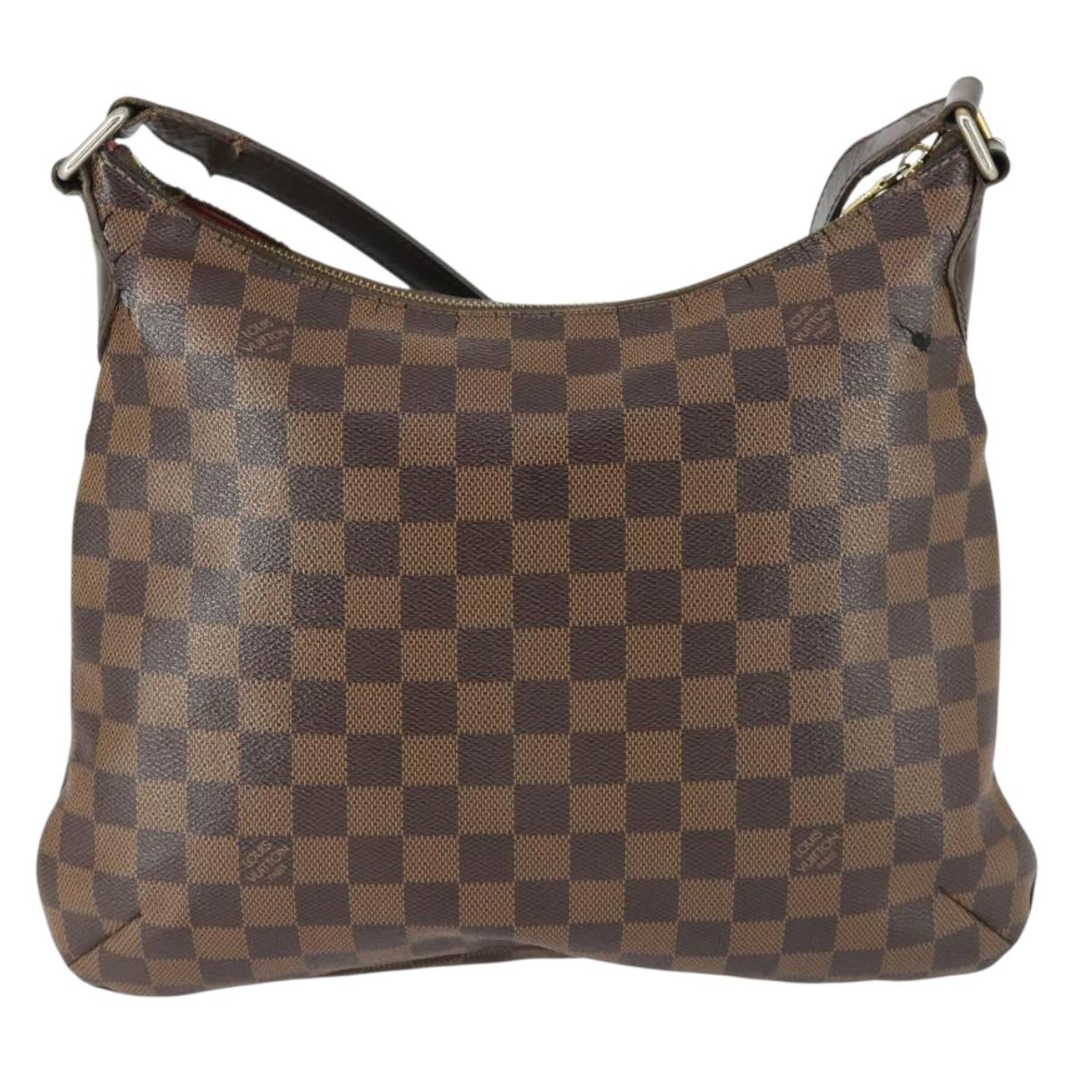 LOUIS VUITTON Damier Ebene Bloomsbury PM Shoulder Bag N42251 LV Auth 169066