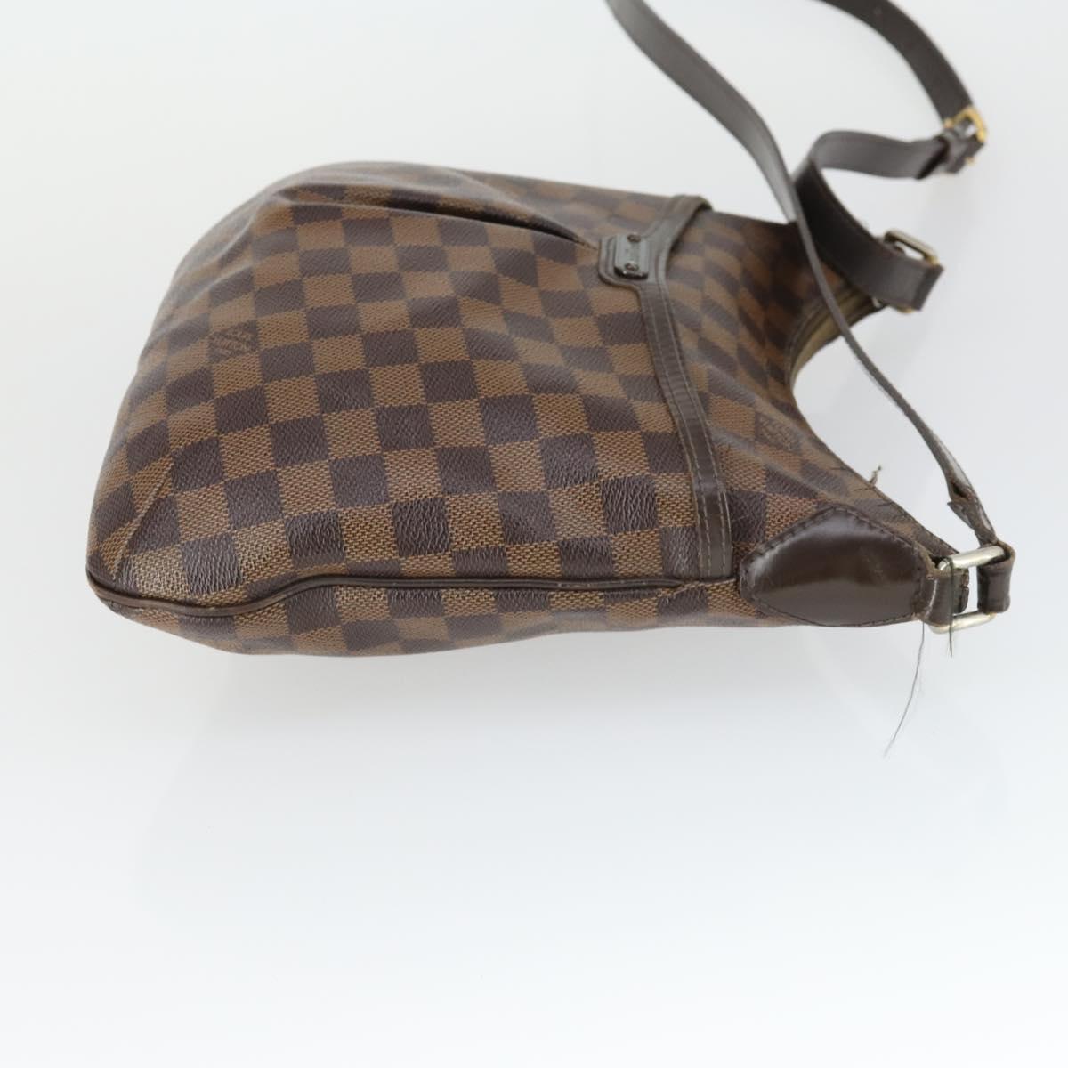 LOUIS VUITTON Damier Ebene Bloomsbury PM Shoulder Bag N42251 LV Auth 169066