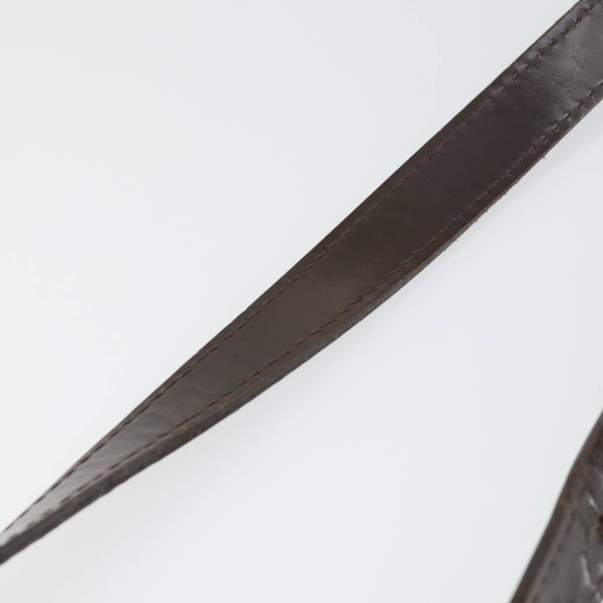 LOUIS VUITTON Damier Ebene Bloomsbury PM Shoulder Bag N42251 LV Auth 169066