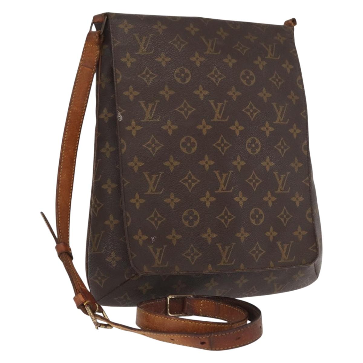 LOUIS VUITTON Monogram Musette Shoulder Bag M51256 LV Auth 169078