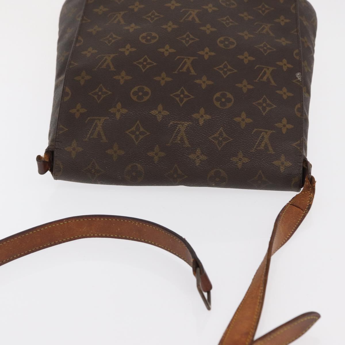 LOUIS VUITTON Monogram Musette Shoulder Bag M51256 LV Auth 169078