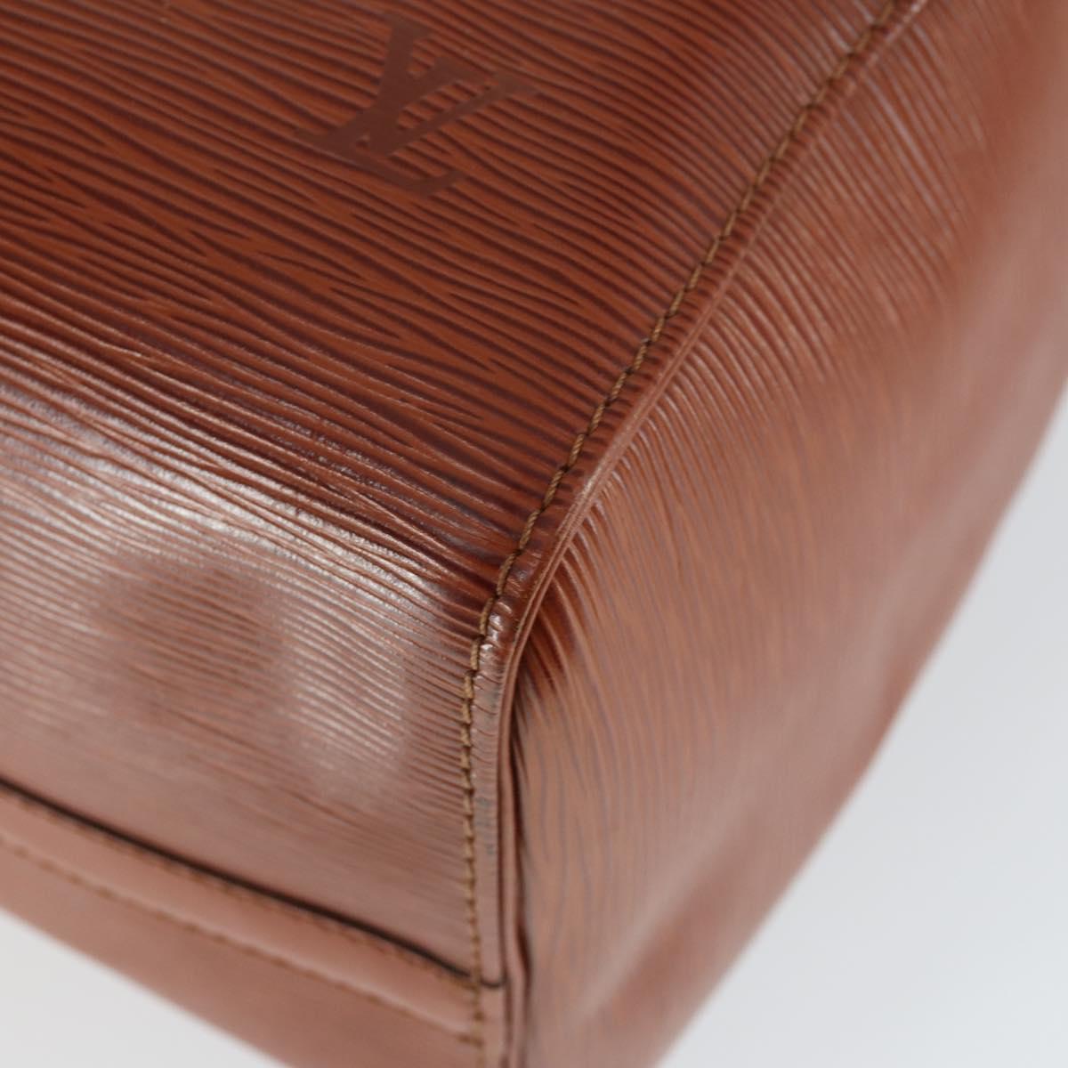 LOUIS VUITTON Epi Speedy 35 Hand Bag Kenya Brown M42993 LV Auth 169087