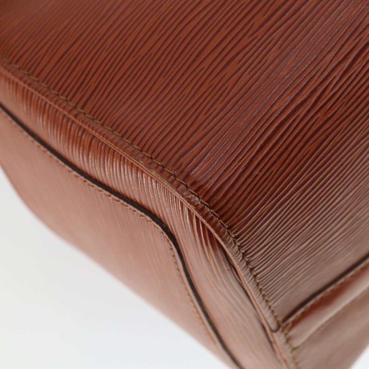LOUIS VUITTON Epi Speedy 35 Hand Bag Kenya Brown M42993 LV Auth 169087