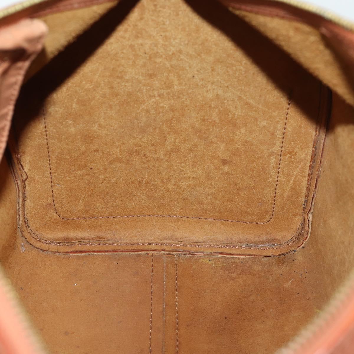 LOUIS VUITTON Epi Speedy 35 Hand Bag Kenya Brown M42993 LV Auth 169087