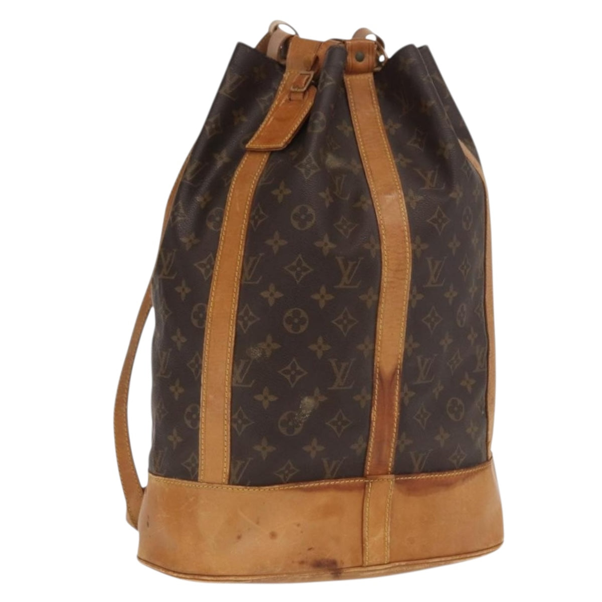 LOUIS VUITTON Monogram Randonnee GM Shoulder Bag M42244 LV Auth 169098