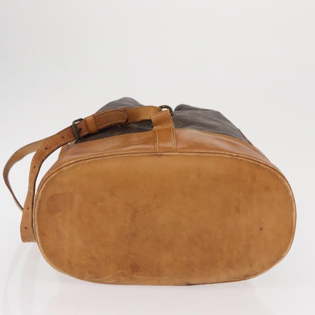 LOUIS VUITTON Monogram Randonnee GM Shoulder Bag M42244 LV Auth 169098