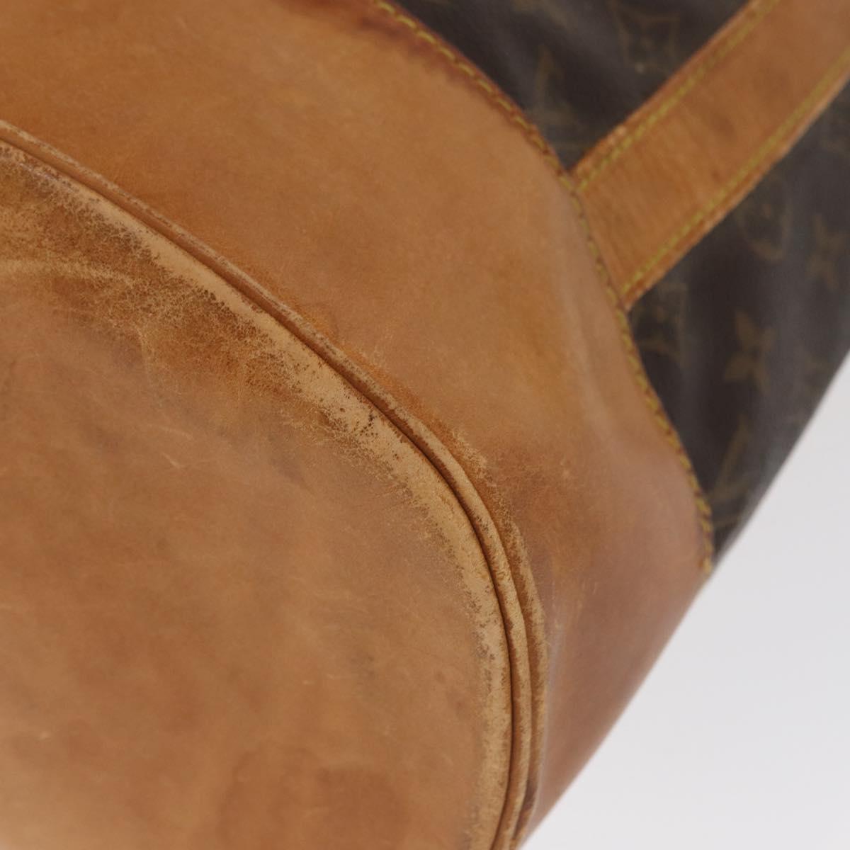 LOUIS VUITTON Monogram Randonnee GM Shoulder Bag M42244 LV Auth 169098