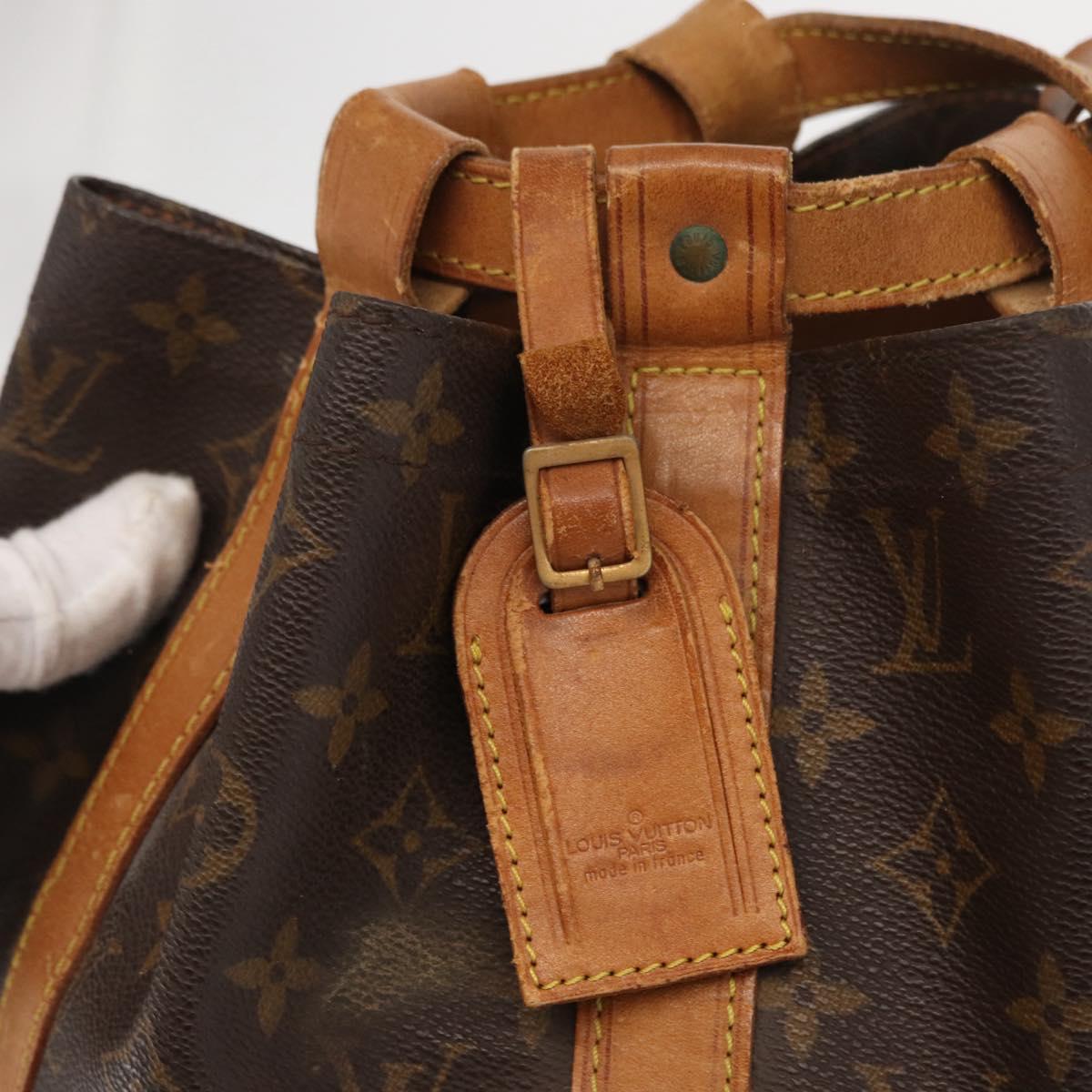 LOUIS VUITTON Monogram Randonnee GM Shoulder Bag M42244 LV Auth 169098