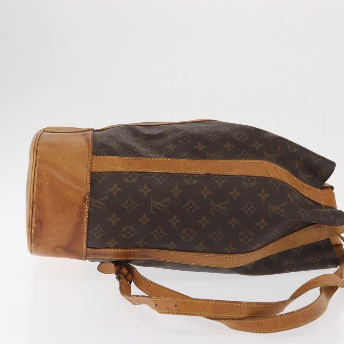 LOUIS VUITTON Monogram Randonnee GM Shoulder Bag M42244 LV Auth 169098
