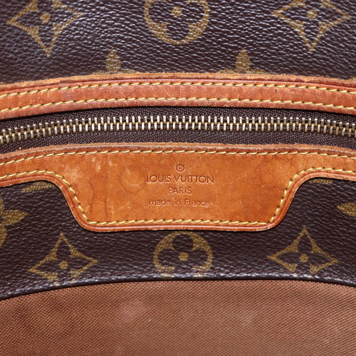 LOUIS VUITTON Monogram Sac Shopping Tote Bag M51108 LV Auth 169105