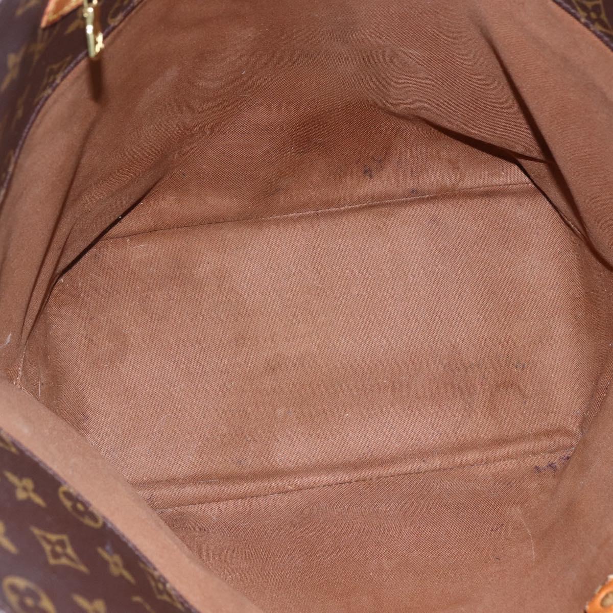 LOUIS VUITTON Monogram Sac Shopping Tote Bag M51108 LV Auth 169105
